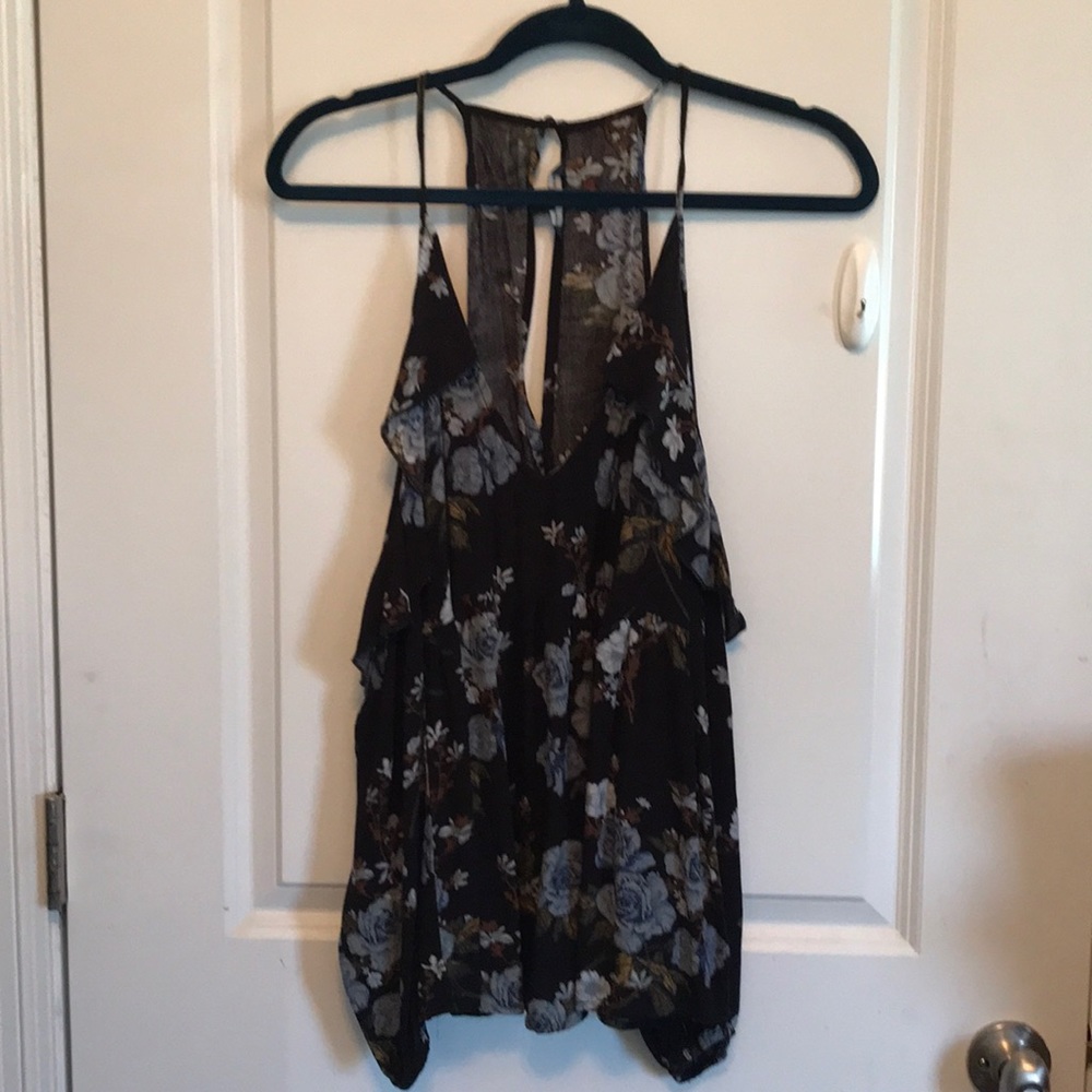 American Eagle Outfitters cold shoulder top